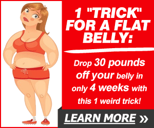 1 trick for a flat belly 4 week diet